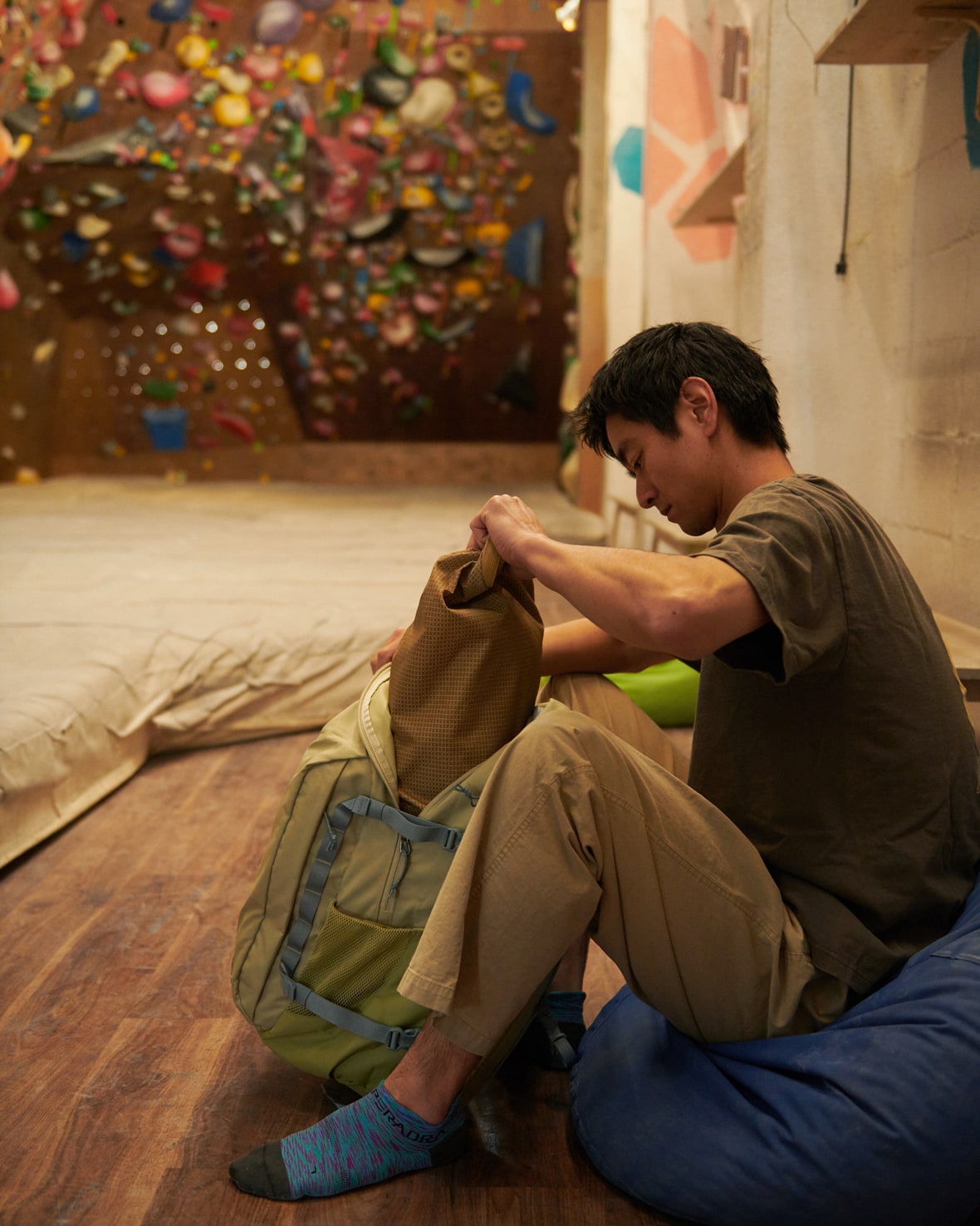 パタゴニアのバックパックを背負う日常。Vol.1 モデル 藤田智大