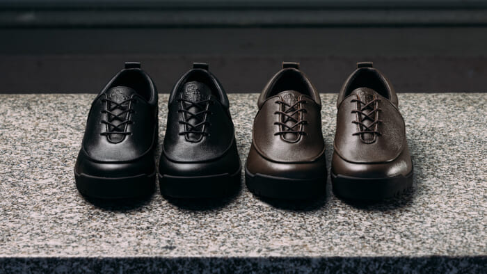 見た目はドレスシューズ、中身はスニーカー。新開発のカスタムラグソールを搭載したLast Resort ABの「GM001」。