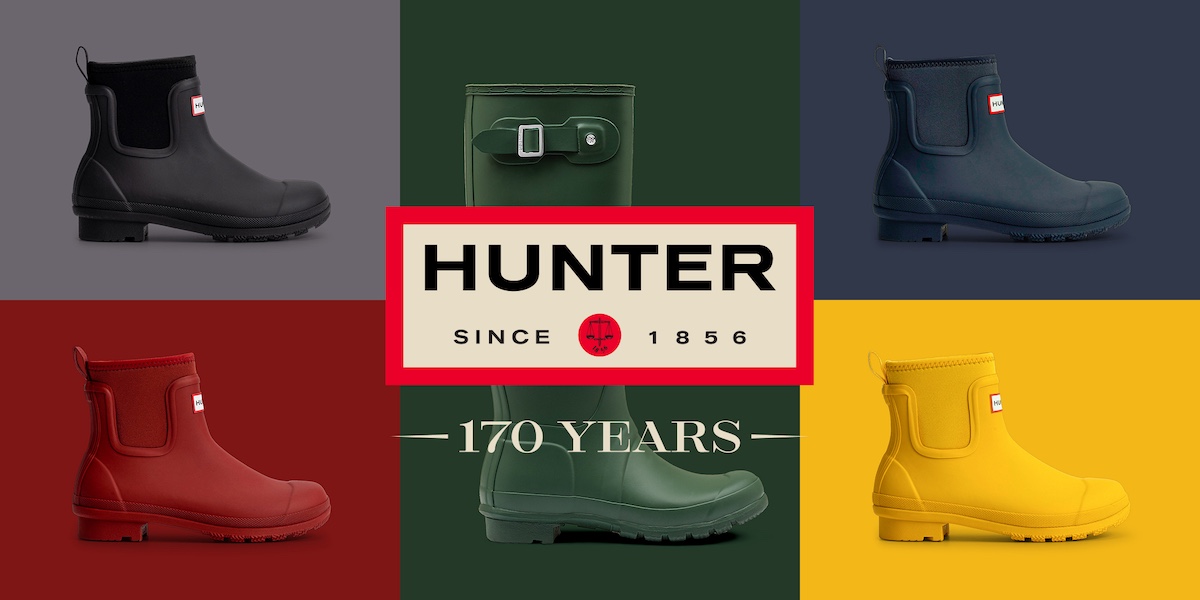 170周年を迎えるハンター。定番のレインブーツにアップデートモデルが誕生します。