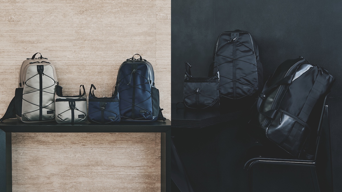 最新作はホワイトマウンテニアリングの2ラインで。ブリーフィングとつくるコラボバッグの第11弾、リリース間近。