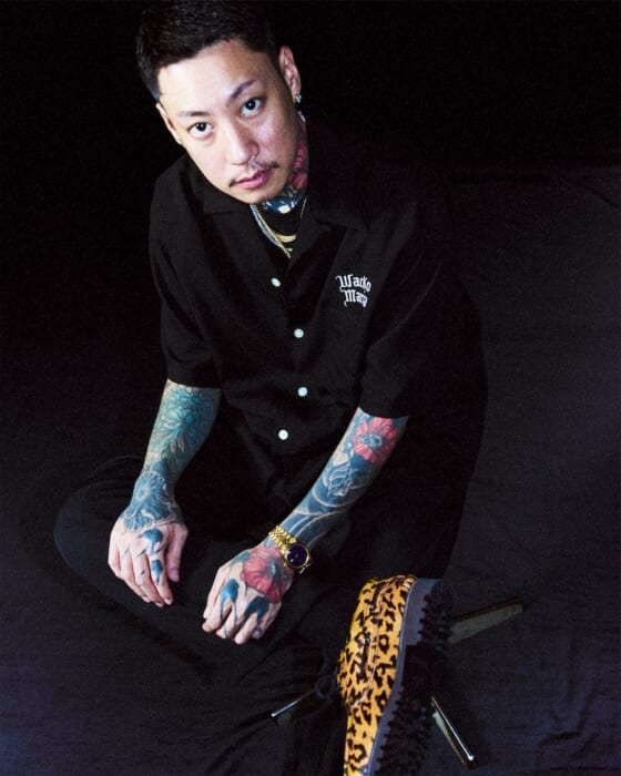 ティンバーランドとワコマリアのコラボ。モデルに舐達麻のBADSAIKUSHを起用し、映像では未発表曲も。