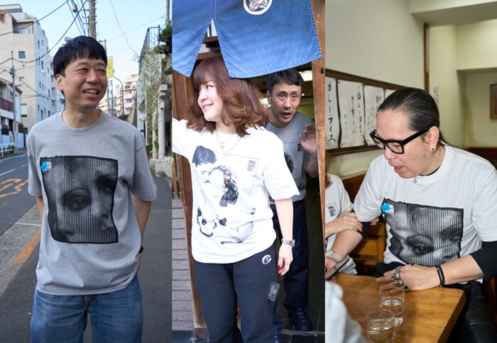 グラフィックアーティストの河村康輔が、ユナイテッドアスレとコラボTシャツを制作。千駄ヶ谷の名店「ほそ島や」で限定配布も！