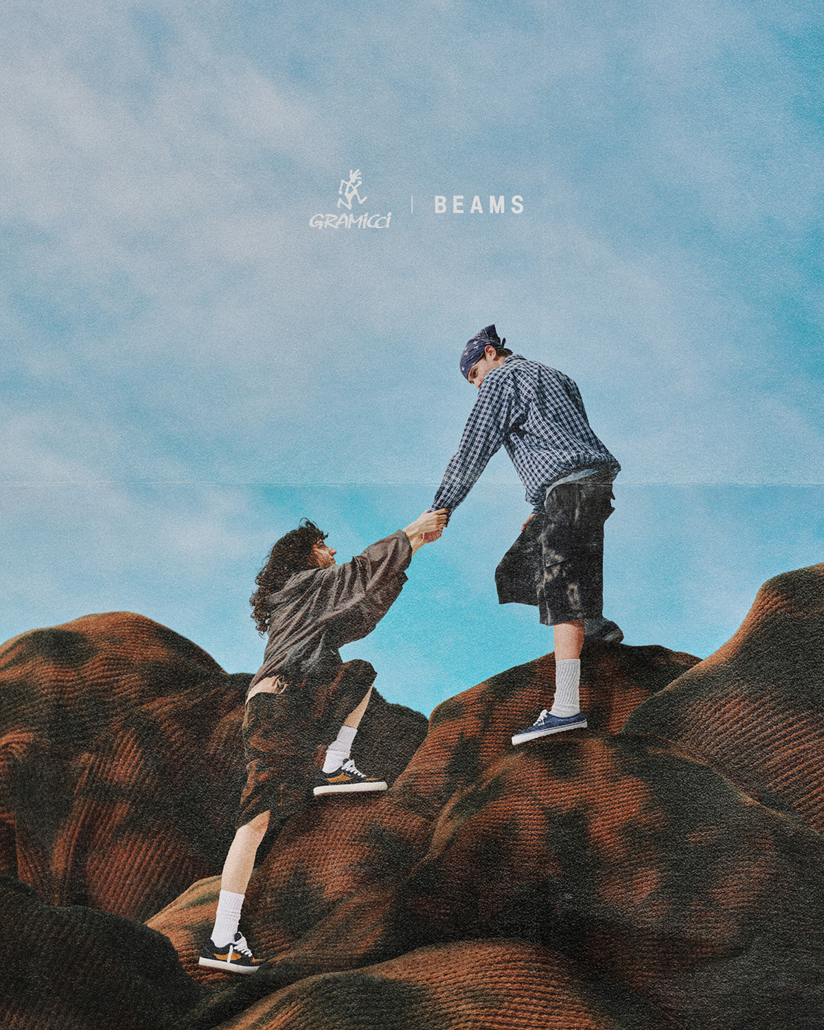 軽くてしなやかで、クールにキマる。グラミチとビームスが型からつくった、完全オリジナルのワッフルカーゴショーツ。