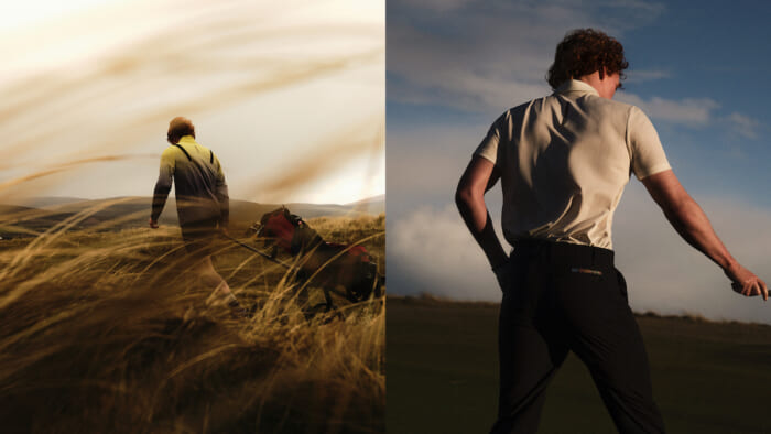 最高のプレーをポール・スミス × カストーレのゴルフウェアで。視点の違う、英国の2つのブランドが交わりました。