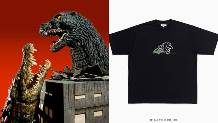 ワニとゴジラが服の上で再び共演！「LACOSTE＋GODZILLA 2.0」のリリースがはじまります。