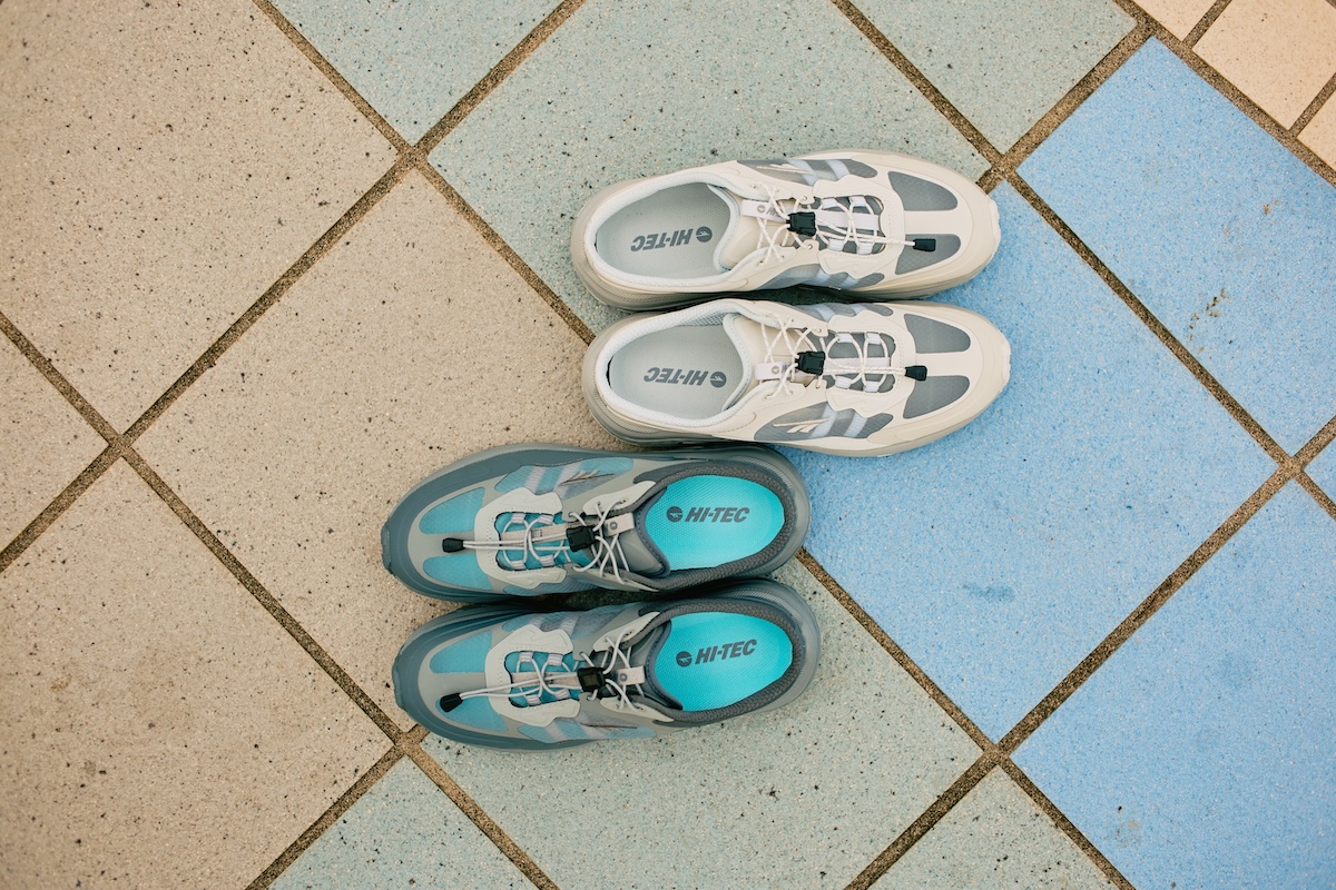 スニーカーとミュールのいいとこ取り。人気スニーカーをミュール仕様にアップデートした新作がハイテックから発売中です。