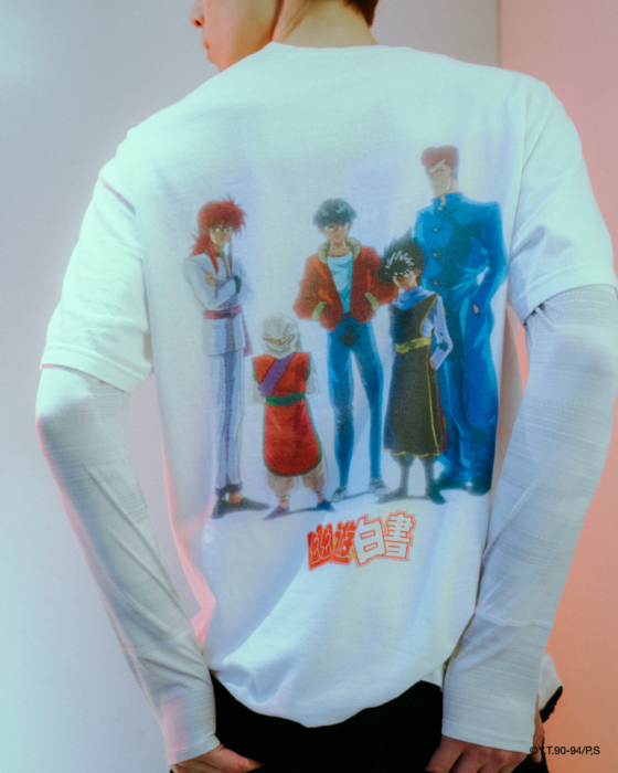 これぞアニメTシャツの決定版!? フラグスタフと幽☆遊☆白書のカプセルコレクションにご注目を。
