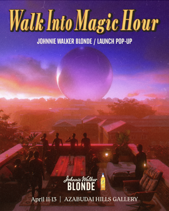 マジックアワーにはジョニーウォーカー ブロンドを。ラッパー・TaiTanがプロデュースする発売記念イベントが開催されます。