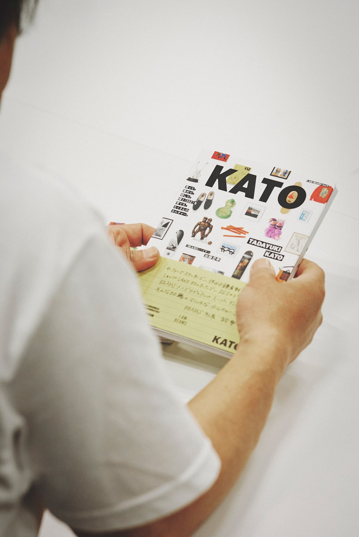 Tadayuki Kato publishes a book. The half life of one of BEAMS's
