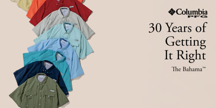 コロンビア PFGの名作バハマシャツが30周年！