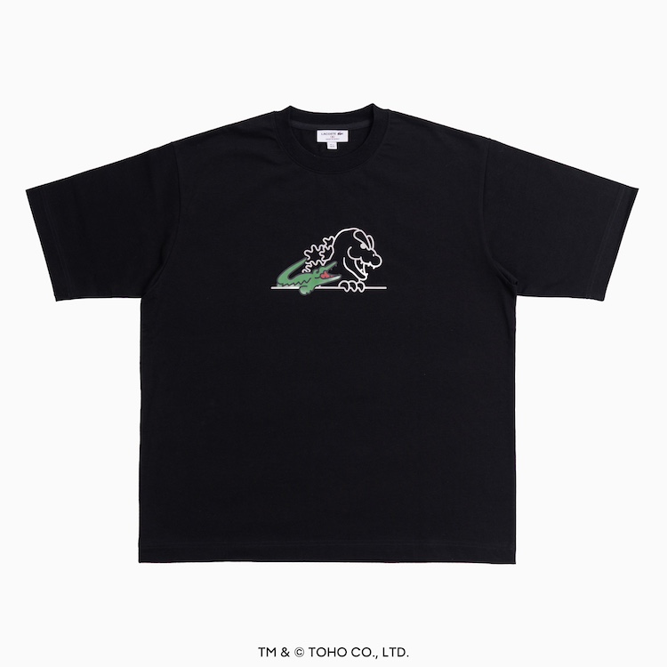 ワニとゴジラが服の上で再び共演！「LACOSTE＋GODZILLA 2.0」の