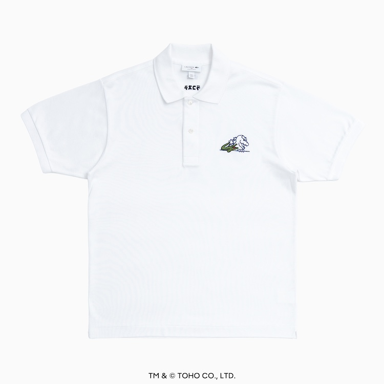 LACOSTE アートプログラム ゴジラ ポロシャツ 5L LACOSTE アートプログラム ゴジラ ポロシャツ 5L My Lacoste Art