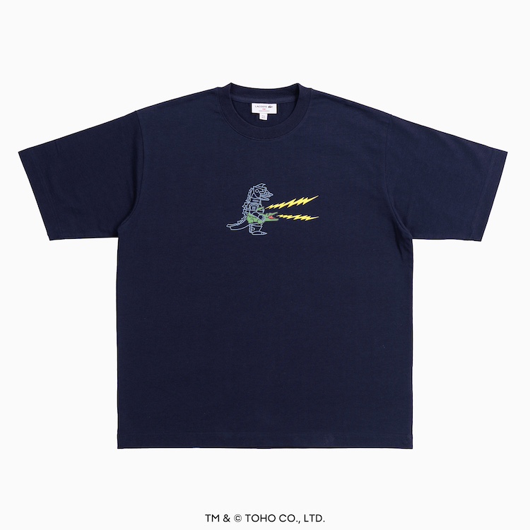 ワニとゴジラが服の上で再び共演！「LACOSTE＋GODZILLA 2.0」の