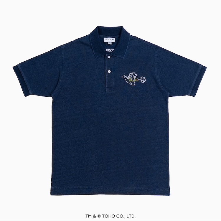 ワニとゴジラが服の上で再び共演！「LACOSTE＋GODZILLA 2.0」の