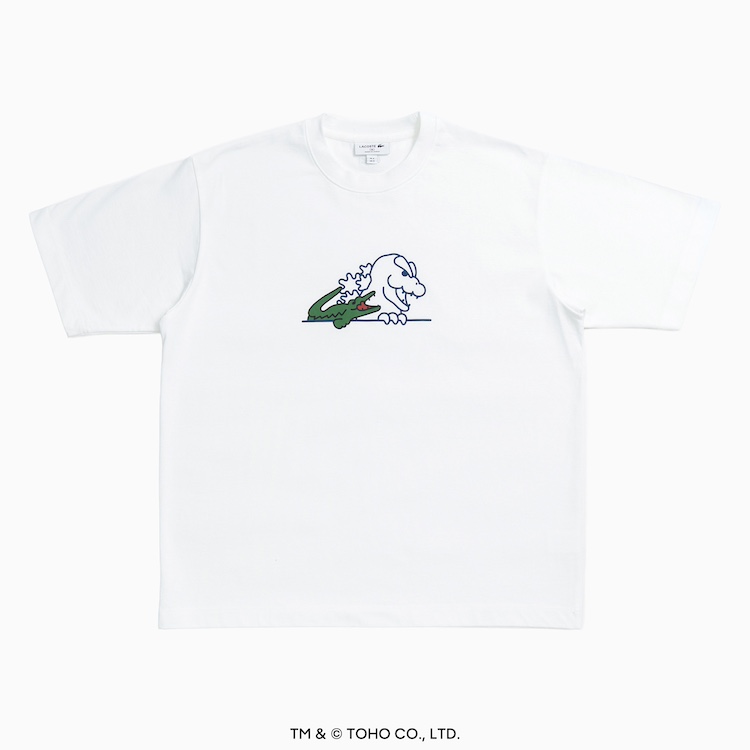 ワニとゴジラが服の上で再び共演！「LACOSTE＋GODZILLA 2.0」の