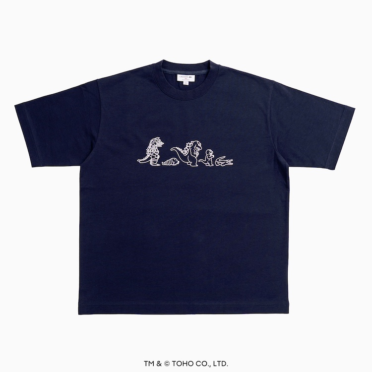 ワニとゴジラが服の上で再び共演！「LACOSTE＋GODZILLA 2.0」の