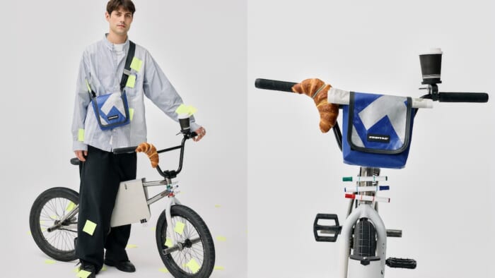 愛車も徒歩もコレひとつで。お出かけの相棒にフライターグのバッグ「Easy Riders」はどう？