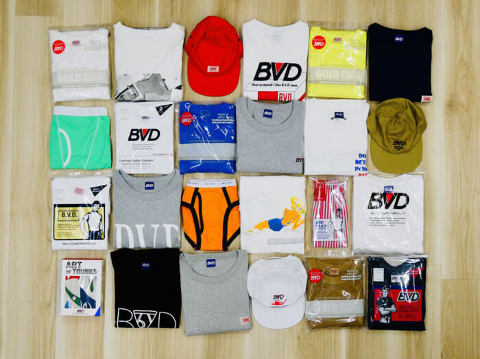 加賀美健、中津川吾郎による限定Tシャツも。創業150周年を迎えたB.V.D.がブランド初のポップアップを開催。