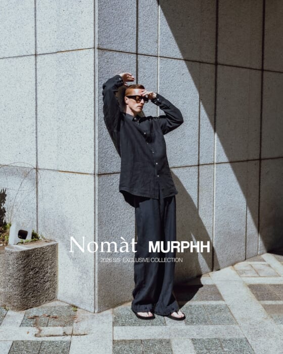 セレクトショップのMURPHHが期間限定ショップをオープン。ノマットに別注した、夏にぴったりのシャツにもご注目を。