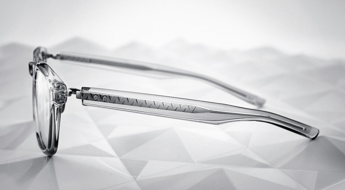 White Mountaineering's proof is in the temples. A piece that exposes the structure is co-created with Four Nines.
