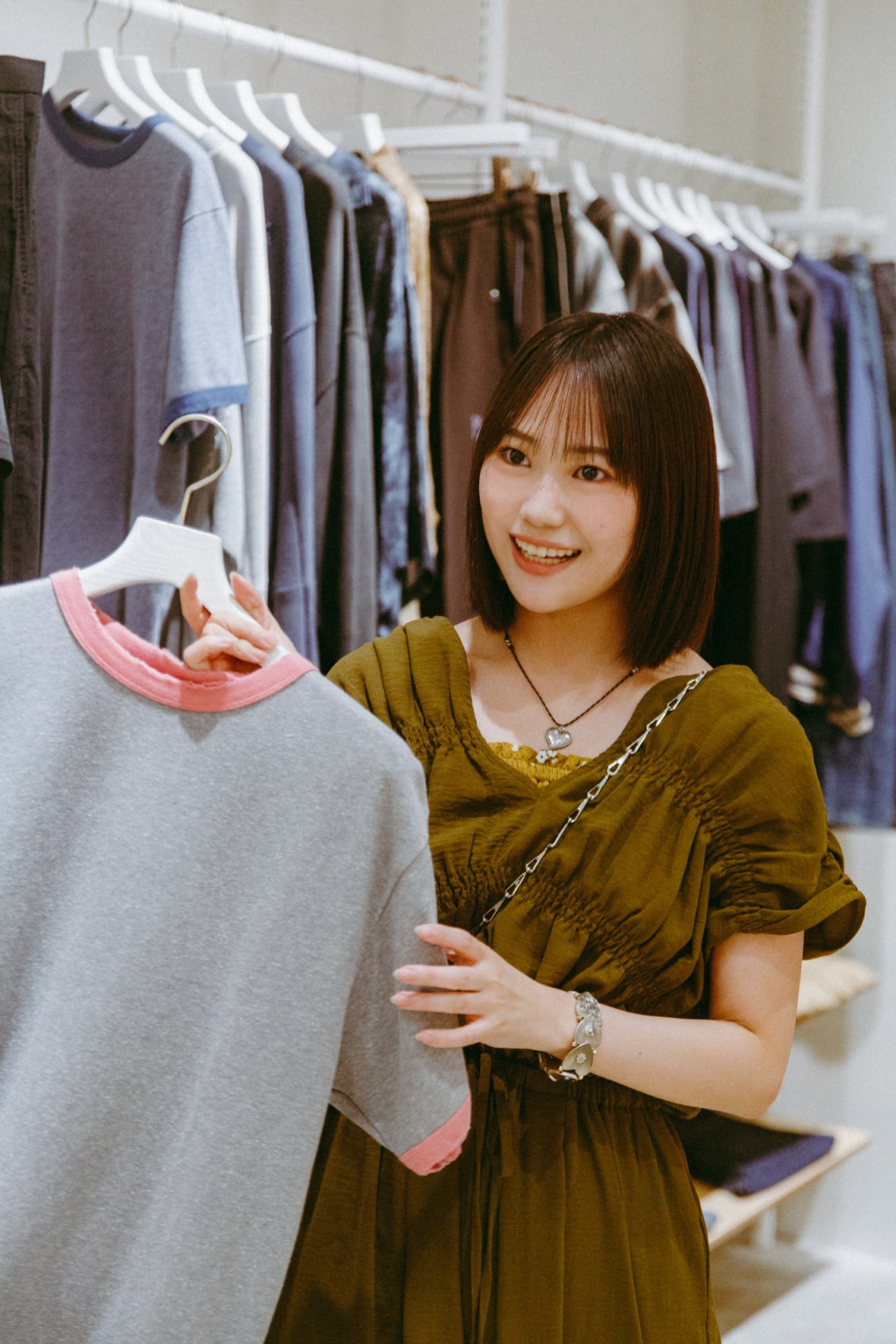Juice＝Juice工藤由愛と松永里愛がメンズの服を着てみたら。〜MORE