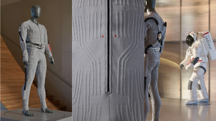 Is the Future of Fashion Outside of Earth? Axiom Space and Prada jointly unveil the inner layer of the next generation of space suits.