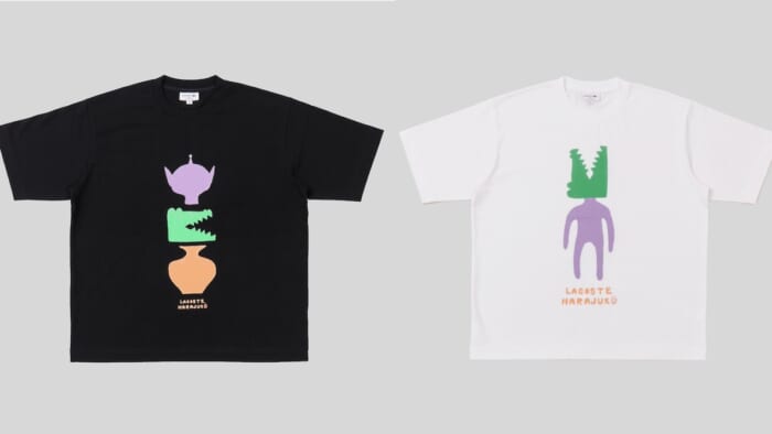ワニと宇宙人の出会い!? ラコステ原宿店の特別企画、その第10弾はyoshi47とタッグを組みました。