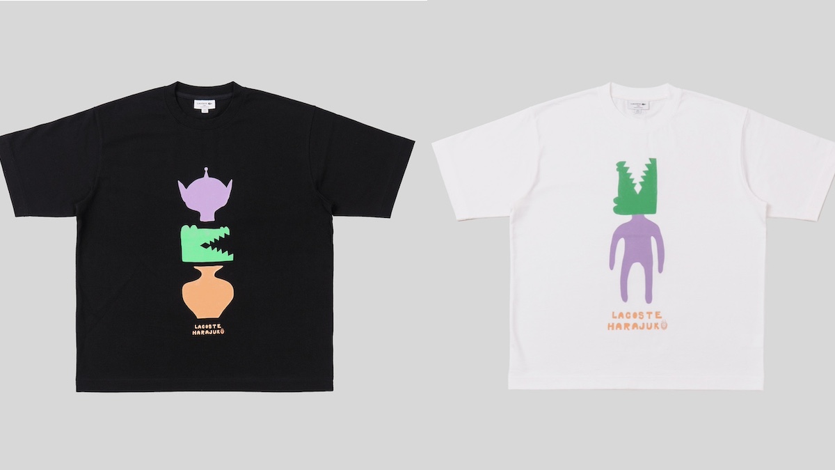 A Crocodile Meets an Alien!? For the 10th installment of the Lacoste Harajuku Store’s special project, we’ve teamed up with yoshi47.