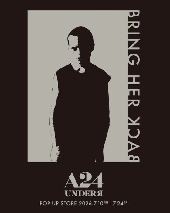 映画好きもそうじゃなくても見逃せない、A24によるポップアップがアンダーアールで。服や本にジェラートまで揃います。
