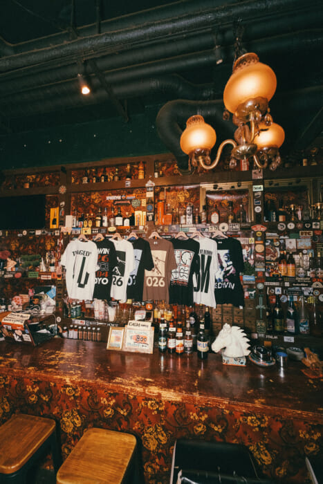 A T-shirt brimming with culture. It was created by Bedouin & Heartbreakers in collaboration with a New York artist.