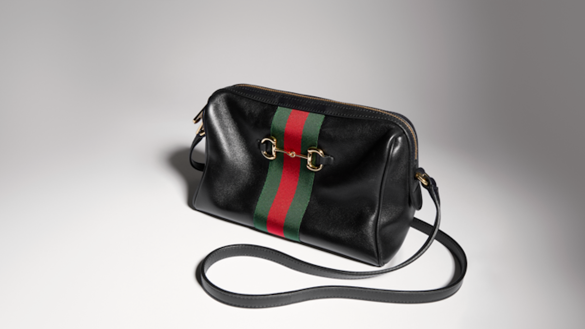 What is the Small Camera Bag with Horsebit and Web Stripe? This might just be Gucci’s new classic.