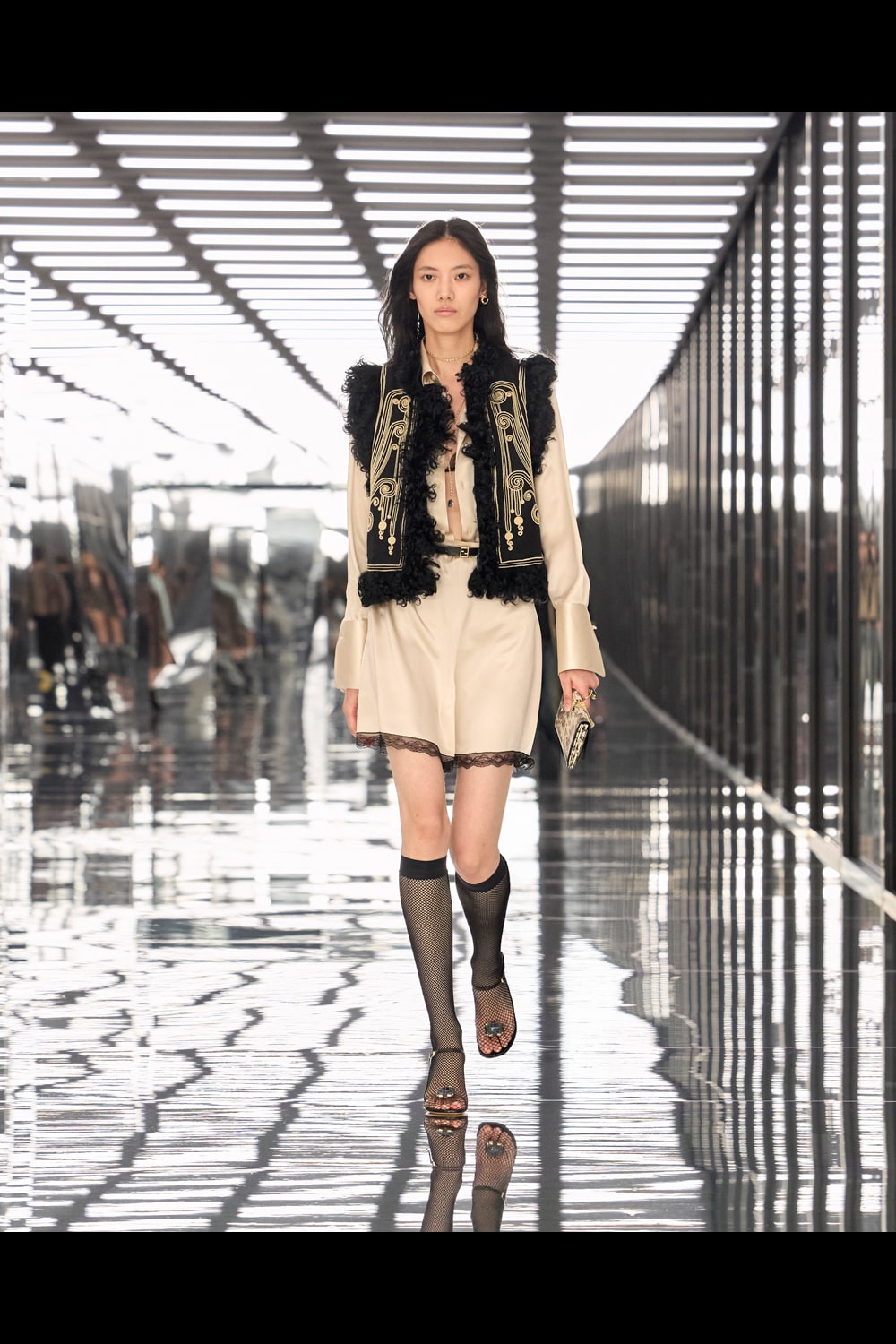 Y*i様 FENDI フェンディ 365 シルク ワンピース　J40 ブラウン FENDI | HOUYHNHNM（フイナム）