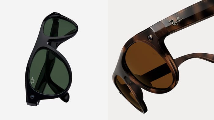 AI搭載の話題作 “Ray-Ban Meta” にアビエーターが登場！ バージョンアップした第三世代モデル、発売スタート。