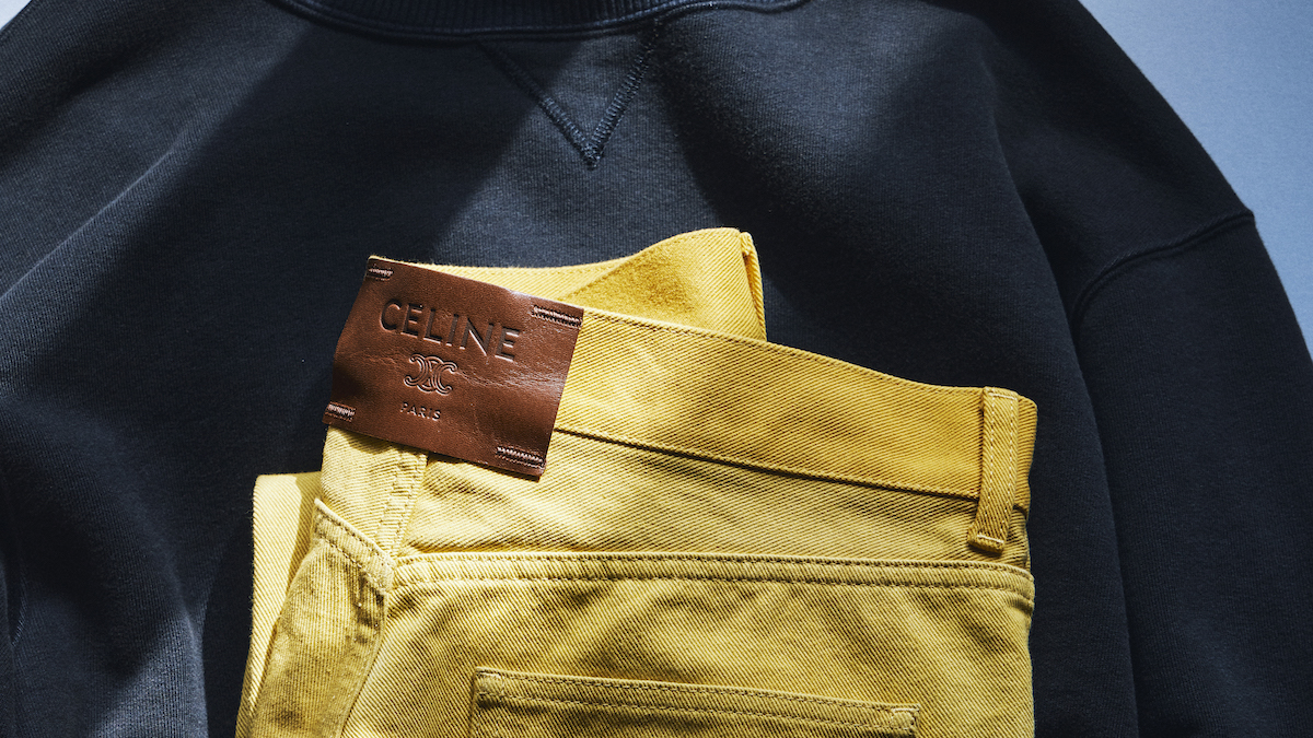 Series: “Dream Pieces” No. 471: Celine Jeans That Add a Touch of Color to Everyday Life.
