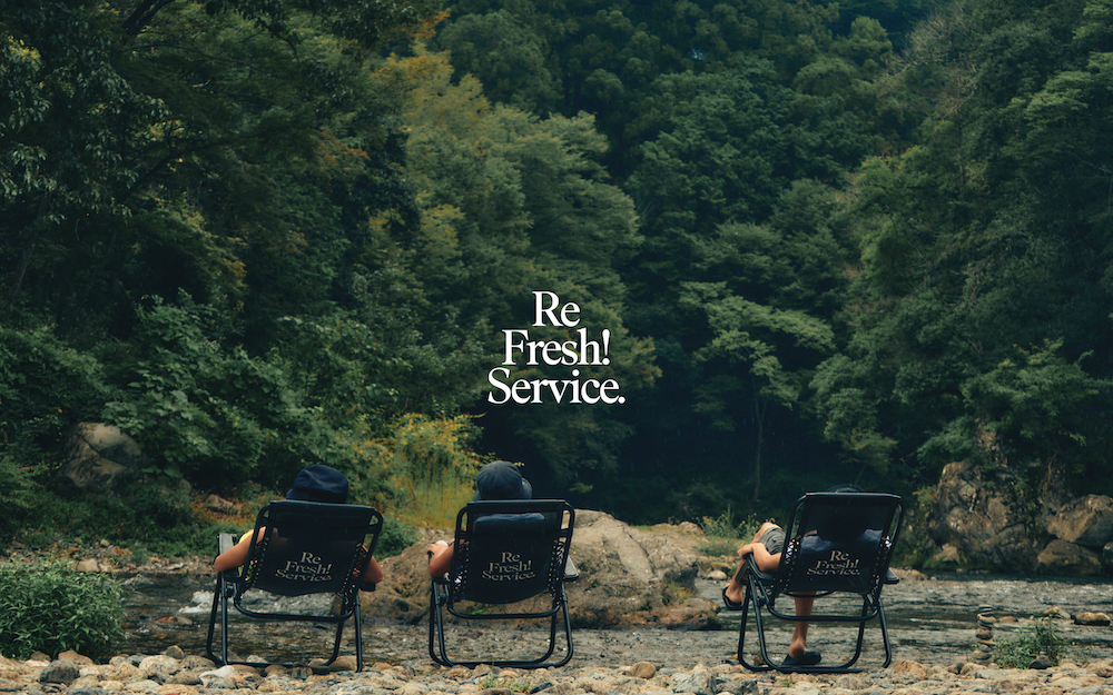 ReFresh!Service.にも秋が来た！ 人気のセットアップに新色が登場し、そのほかサウナグッズも豊富にラインナップ。