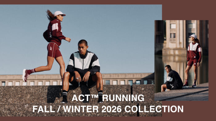Act Running, a brand from France, is finally available in Japan! Their stylish, eco-friendly performance wear is finally here.