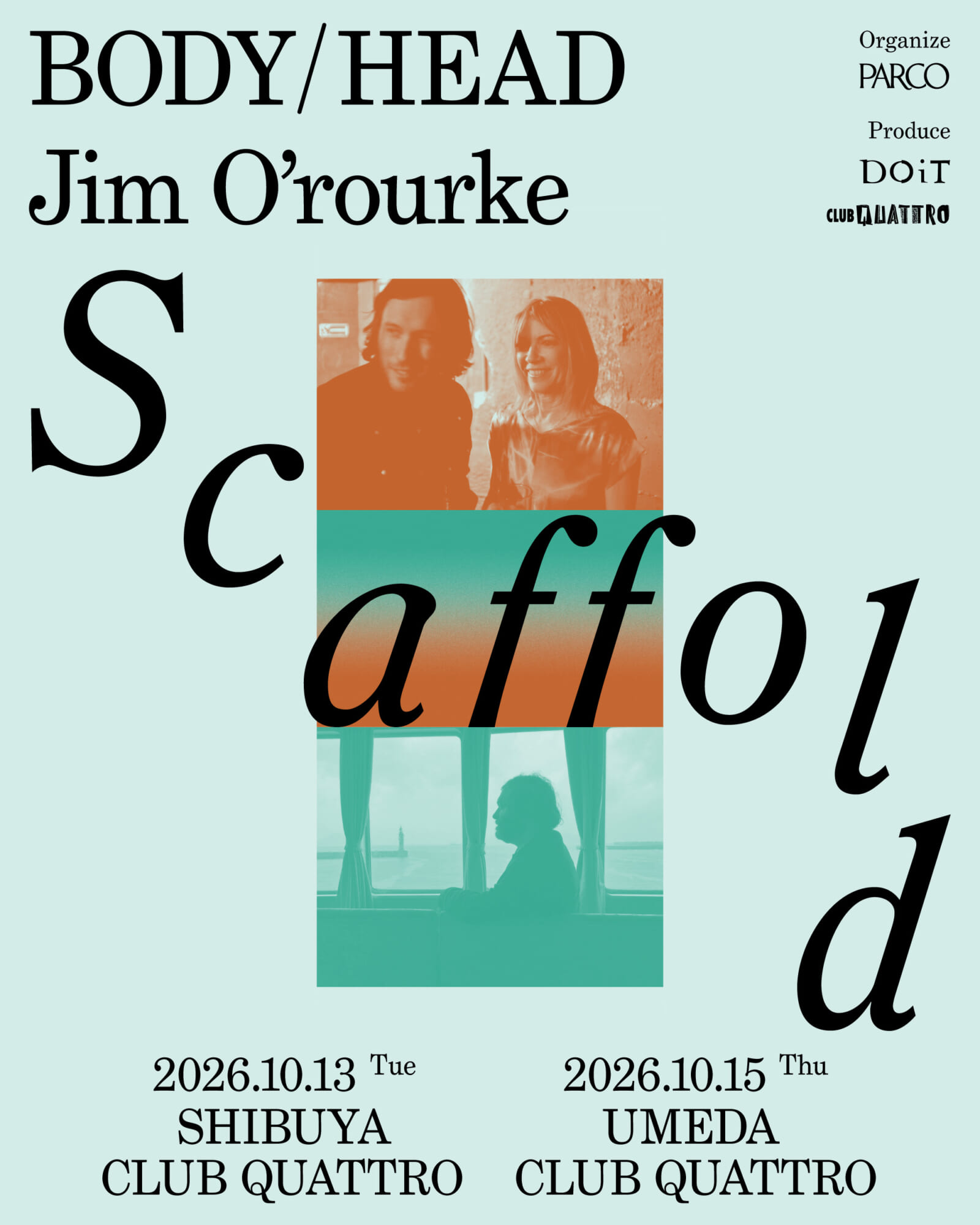 キム・ゴードン率いるBody/Headとジム・オルークが共演。東京と大阪のCLUB QUATTOROでエクスペリメンタルな体験を。