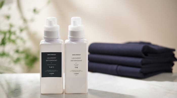 ジョン スメドレーのニット専用洗剤が発売間近。クリーニングのプロと共同開発したこだわりの逸品です。